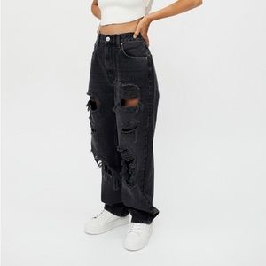 High rise baggy jean (BDG)